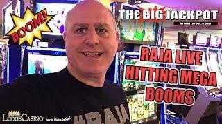 Raja Live from Lodge Casino hitting Mega #booms | The Big Jackpot