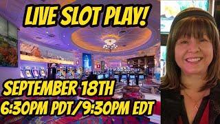 Live casino slot play in Reno 9/18/2019