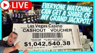 LIVE! Share The Grand Jackpot With Slot CrackerIf I Win, YOU WIN!
