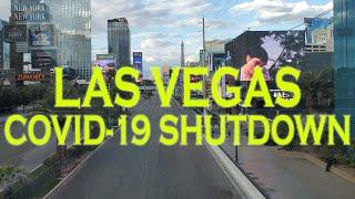Las Vegas Shut Down - Walking the Strip