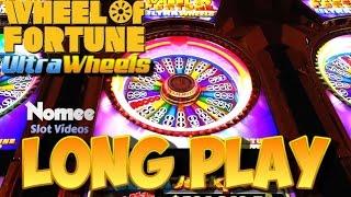 Wheel of Fortune Ultra Wheels Slot Machine - NEW GAME!! - Long Play with Bonus