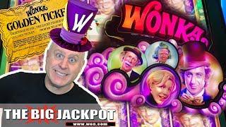 MAX BET!  Willy Wonka Bonus WIN$ | The Big Jackpot