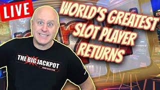 LIVE Thursday Night Surprise Play! World’s Greatest Slot Player Returns! | The Big Jackpot
