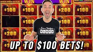 Hold and Spin BIG WINS!  UP TO $100 BETS!