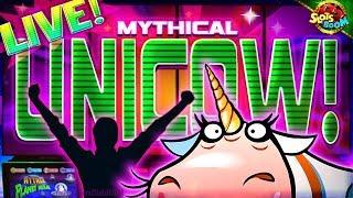 LIVE UNICOW JACKPOT!!! 600+ Spins NEW INVADERS ATTACK FROM PLANET MOOLAH!!! 1c SG WMS Slot
