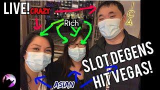 Crazy Rich Asians Are Back! Vegas Degens Live!