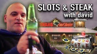 Is this THE BIG JACKPOT'S BIGGEST FAN?!  SUBSCRIBE TO SLOTS & STEAK | The Big Jackpot