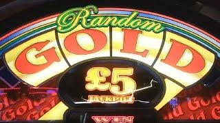Random Gold Fruit Machine - £5 Challenge - (Stoke Slots Shoutout)