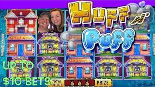 HUFF N PUFF BONUSES! UP TO $10 SPINS
