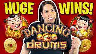 HUGE WINS on Dancing Drums & Dancing Drums Explosions // Plus a special guest