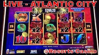 LIVE from Atlantic City Casino - Brian Christopher Slots at RESORTS