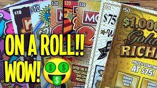 WOW! SPECTACULAR SESSION!  $275/Tickets LOTS of SURPRISES!  TX Lottery Scratch Offs