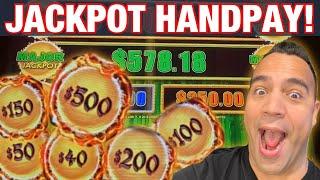 OMG! Dragon Link ️JACKPOT HANDPAY!! | Wheel of Fortune Gold Spin! |