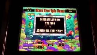 Lucky Lionfish Slot Machine Scatter Free Spin Bonus Coeur d'Alene Casino