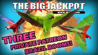 3 BOOMS  on Brazil ️ PRIVATE PATREON PLAY! | The Big Jackpot