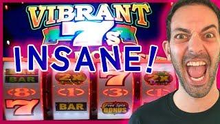 INSANE 300X LINE HIT on Vibrant 7s +MORE! Seneca Niagara Casino  Slot Machine Pokies w Brian