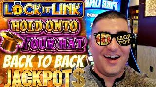 Super RARE Back To Back HANDPAY JACKPOTS On High Limit Hold Onto Your Hat Slot Machine |SE-6| EP-20