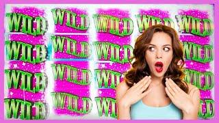 OMG NO WAY!!!  MASSIVE Full Screen Wild Win on Wheel of Fortune! | Casino Countess