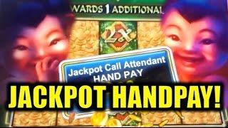 **JACKPOT HANDPAY** FU DAO LE - HUGE SLOT MACHINE BONUS WIN!!