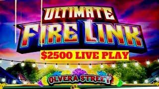 PREMIERE STREAM ! $2500 on HIGH LIMIT Ultimate Fire Link Slot Machine Up To $30 Bet | Live Slot