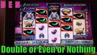 SLOT SERIES ! DEN (32)Double or Even or NothingSIBERIAN STROM/GOLD BONANZA/NEW LUCKY 88 Slot /栗