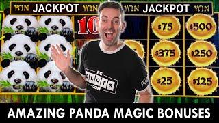 JACKPOT Win  Amazing Panda Magic Bonuses