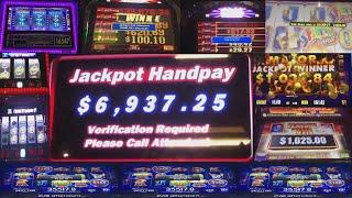 $60,000 IN PROGRESSIVE SLOT MACHINE JACKPOTS!!!!