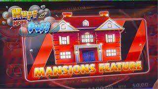 My 1st Ever Rare Mansions Feature Bonus on Huff N More Puff!