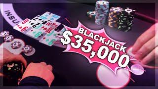 $35,000 BLACKJACK WIN - NeverSplit10s - #141