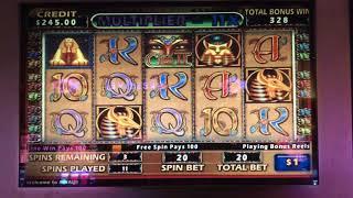 Cleopatra II - Bonus 14 Spins Free Games at Aria Brian of Denver Slots