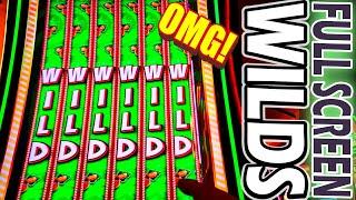 FULL! * SCREEN!! * WILDS!!! * DRUNK INSTAGRAM MODELS TRIED TO CRASH MY VIDEO!! -Slot Machine Big Win