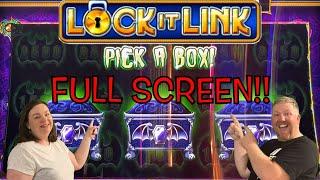 FINALLY!! I landed a full screen on a Lock It Link! All kinds of bonuses!