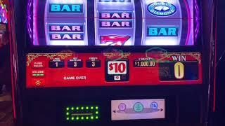 $25 Wheel OF Fortune - $10 Pinball - High Limit Slot Play