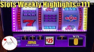 Slots Weekly Highlights#111 for You who are busy San Manuel Casino High Limit Room  赤富士スロット
