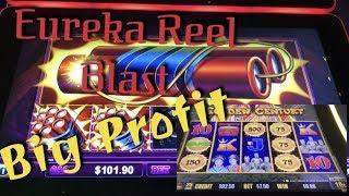EUREKA REEL BLAST / Dragon Link - big wins - Major jackpot win on first Spin !