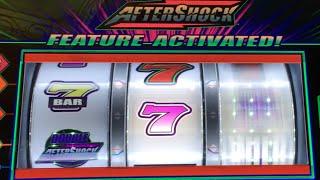 AFTER SHOCK Redemption?  LIVE PLAY  Slot Machine at Harrahs SoCal