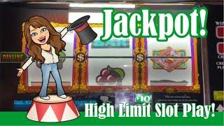 High Limit Slots BONUS GAMES TOP DOLLAR  JACKPOT  Huff 'n Puff Diamond Queen + More
