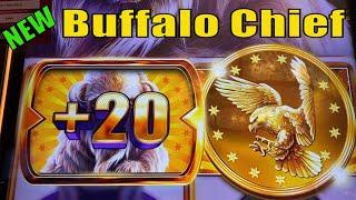 NEW BUFFALO !! BIG POTENTIAL !BUFFALO CHIEF Slot$150 Slot Free Play / $3.60 Bet栗スロ