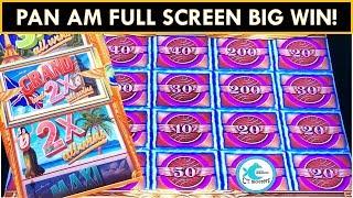 BIG WIN!!! Pan Am Mighty Cash Slot Machine Vegas Wins!!!