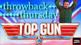 Throwback Thursday - Top Gun was TOP NOTCH! Live Play and Bonuses on Top Gun Slot Machine