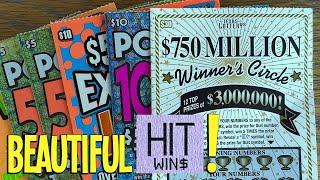 Beautiful HIT! Marmy Knew  Playing $150 TEXAS LOTTERY Scratch Offs
