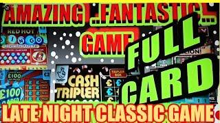 FULL CARD GAME....NIGHTIME CLASSIC GAME FOR LATE NIGHTERS TO WATCH