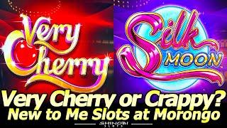 Very Cherry?  or Crappy!?  First Attempt playing Very Cherry and Silk Moon Slot Machines at Morongo