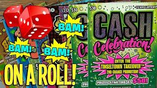 ON A ROLL! 3 BAMS = MORE PROFIT!  $150 TEXAS LOTTERY Scratch Offs