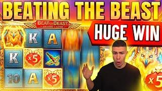 GIGANTIC CHANCE ON GRIFFIN'S GOLD - BEAT THE BEAST  MASSIVE WIN ON THUNDERKICK ONLINE SLOT MACHINE
