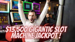 My 5th Best Slot Machine Jackpot EVER! $13,500.00