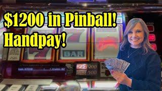 I Risked $1200 in a Pinball Slot Machine at the Cosmo! Plus Double Top Dollar and More️️
