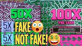 MULTIPLICITY!!  **$150 NEW TICKETS** 10X 50X + 100X The Cash  TEXAS Lottery Scratch Offs