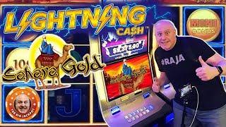 2 BONUS ROUND$ Sahara Gold Jackpot ️Lightning Cash | The Big Jackpot