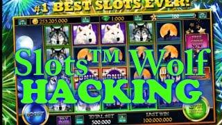 Slots Wolf FREE Slot Machines hacking Android Gameplay
